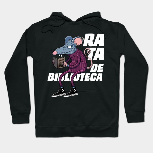 It's just a twisted rat that loves Bukowski Hoodie by FictionFactory